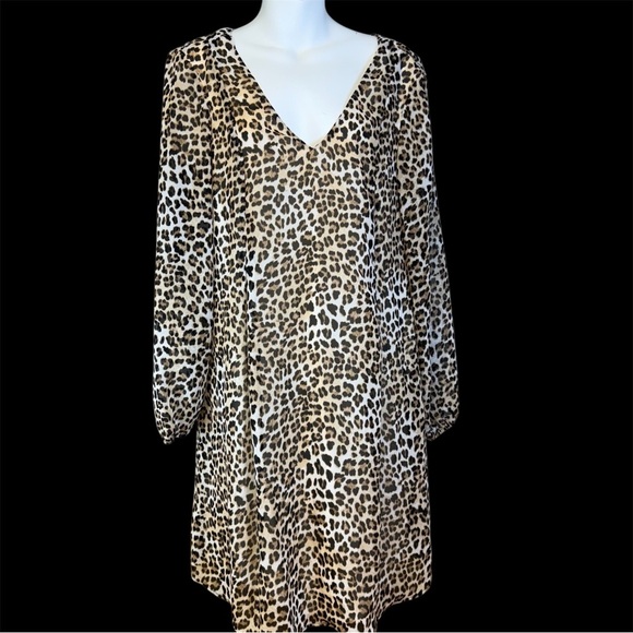 Internacional Concepts Women Brown Casual Chita Dress Size Médium - Picture 1 of 9